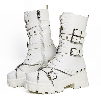 Funki Findz | Boots | Women's New Gothic Style Platform Boots