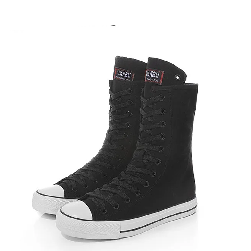 Funki Findz | Boots | Women's Men's Canvas Mid-Calf Sneakers