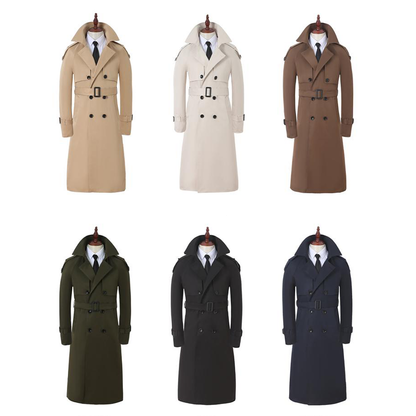 Funki Findz | Jackets | Men's Long Windbreaker Trench Coat