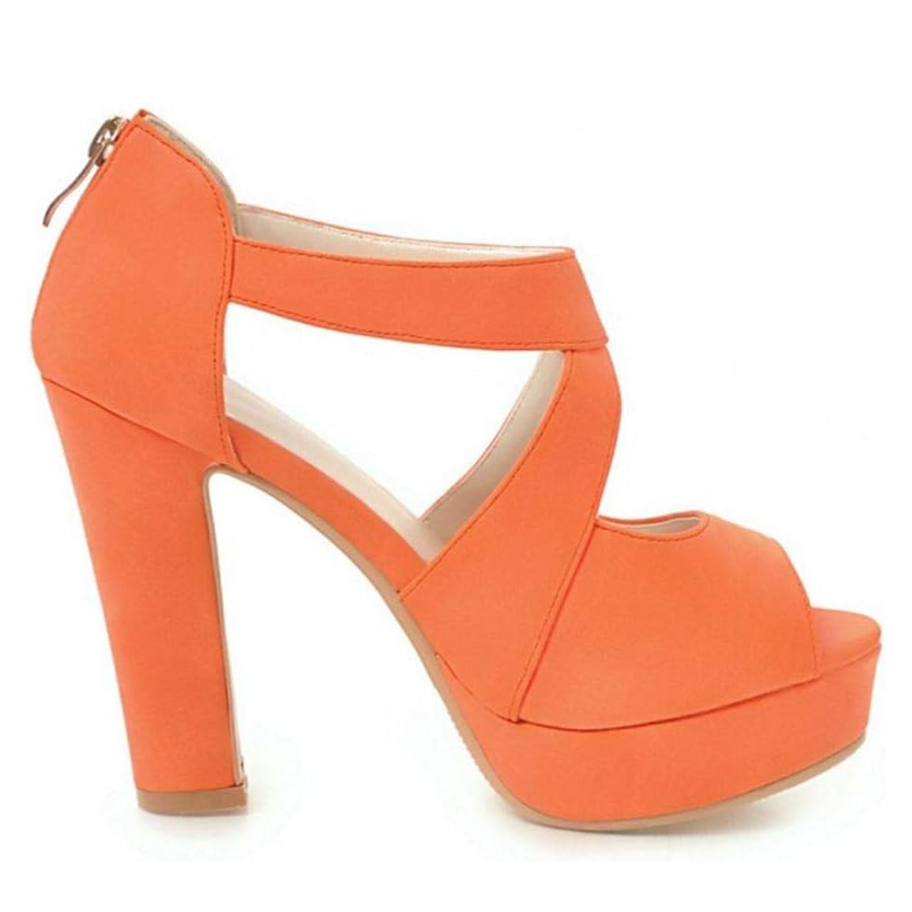Funki Findz | Shoes | Women's Block Heel High Platform Sandal