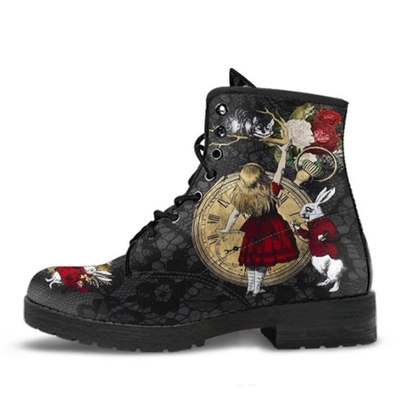 Funki Findz | Boots | Women's British Style Lace up Ankle Boots