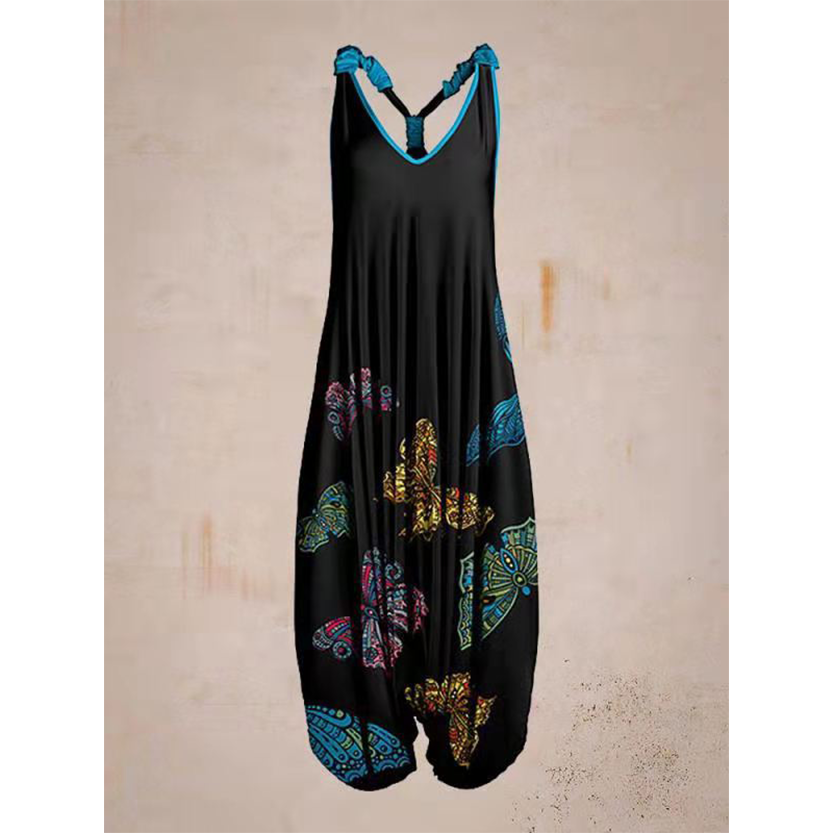 Funki Findz | Pants | Women's Casual Loose Romper Jumpsuit