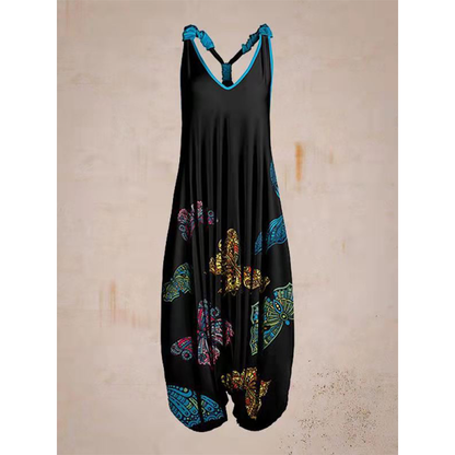 Funki Findz | Pants | Women's Casual Loose Romper Jumpsuit