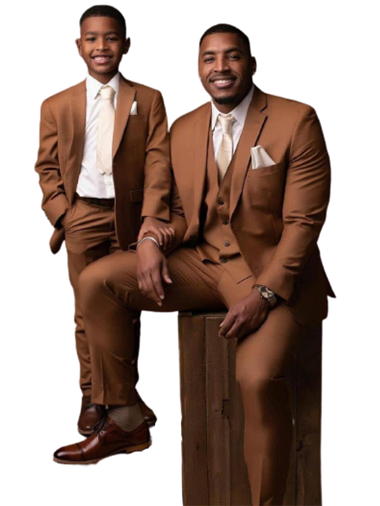 Funki Findz | Suits | Men's 3 Pcs Formal Wedding Suit  | Slim Fit
