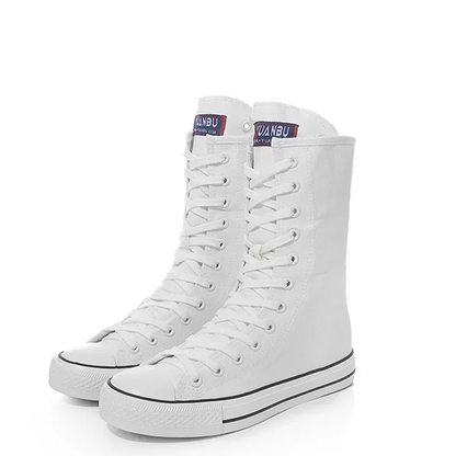Funki Findz | Boots | Women's Men's Canvas Mid-Calf Sneakers