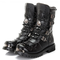 Funki Findz | Boots | Men's Genuine Leather Motorcycle Boots
