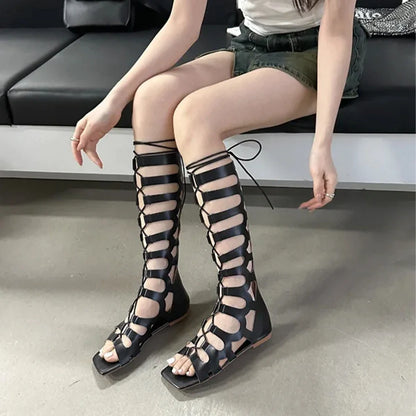Funki Findz | Shoes | Women's Lace Up Gladiator Sandals