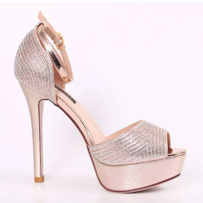 Funki Findz | Shoes | Women's Shimmery High Heel Stilettos