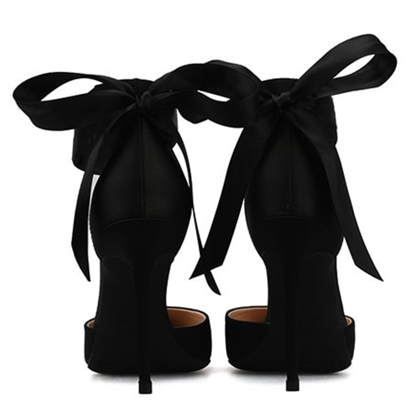 Funki Findz | Shoes | Women's Luxury Satin Bow Tie Stilettos