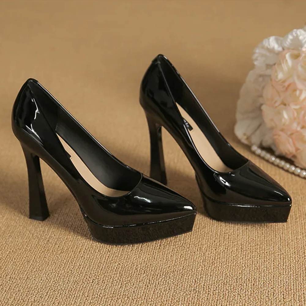 Funki Findz | Shoes | Women's Elegant Patent High Heel Pumps