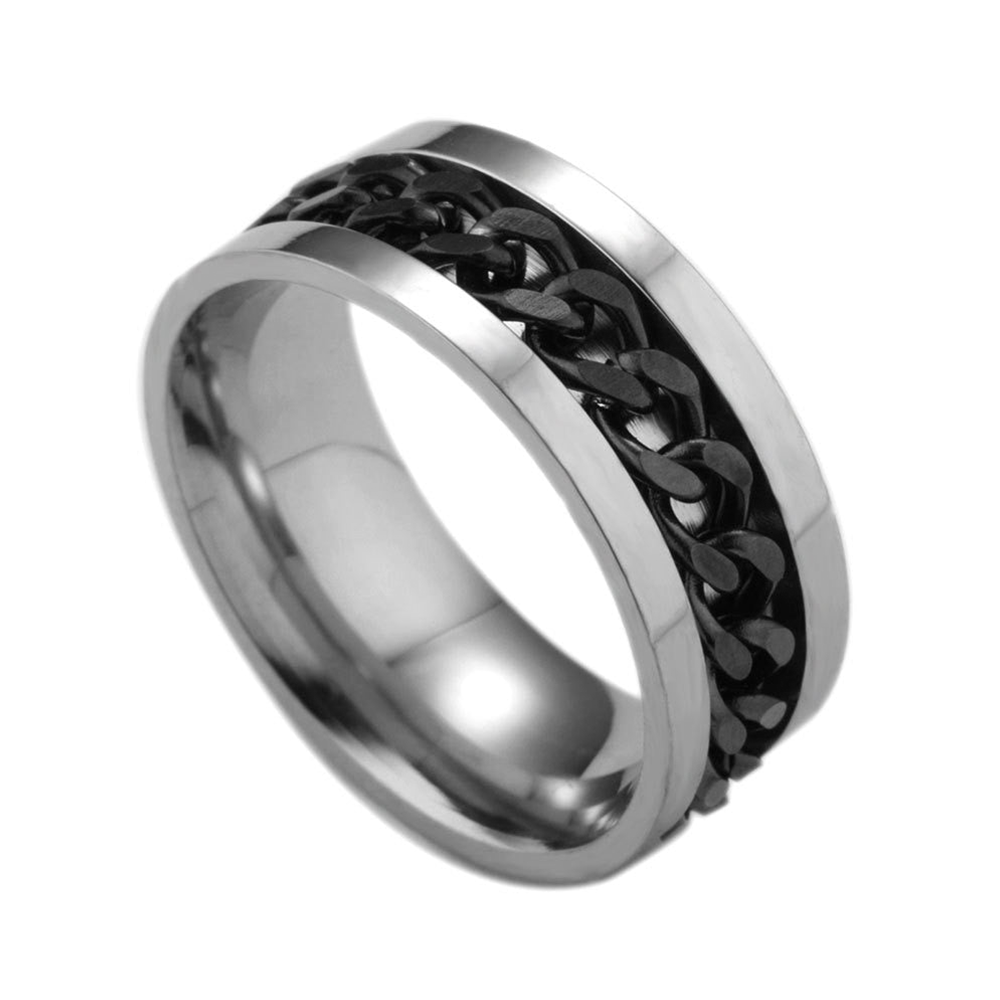 Funki Findz | Rings | Men's Moveable Ring | Stainless Steel Ring