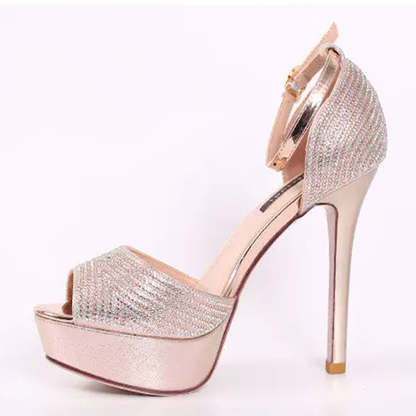 Funki Findz | Shoes | Women's Shimmery High Heel Stilettos