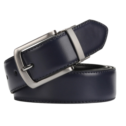 Funki Findz | Belts | Men's Luxury Leather Belt Reversible Buckle