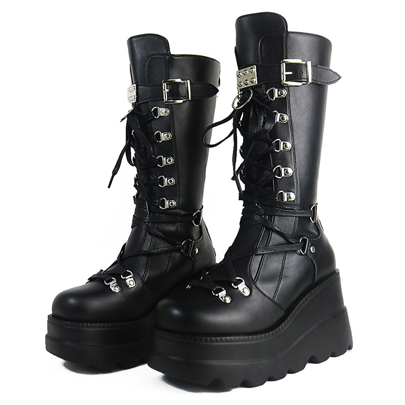 Funki Findz | Boots | Women's New Gothic Style Platform Boots
