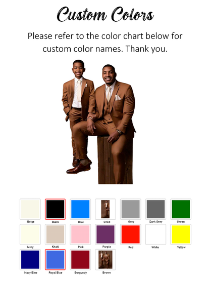 Funki Findz | Suits | Men's 3 Pcs Formal Wedding Suit  | Slim Fit