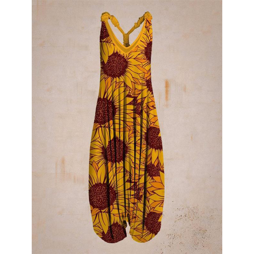 Funki Findz | Pants | Women's Casual Loose Romper Jumpsuit