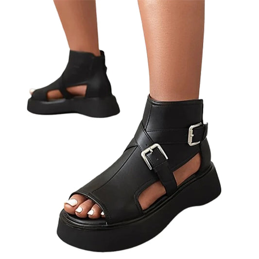 Funki Findz | Shoes | Women's Low Platform Wedge Sandals