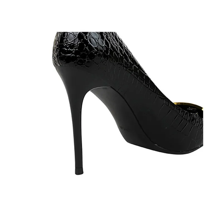Funki Findz | Shoes | Women's Metal Buckle Pointed Toe Pumps