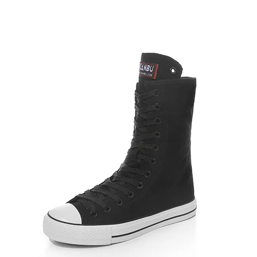 Funki Findz | Boots | Women's Men's Canvas Mid-Calf Sneakers