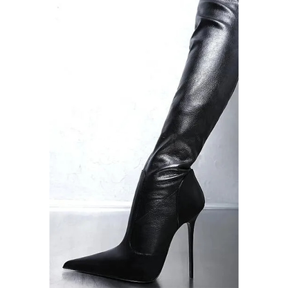 Funki Findz | Boots | Women's Luxury Thigh High Stiletto Boots