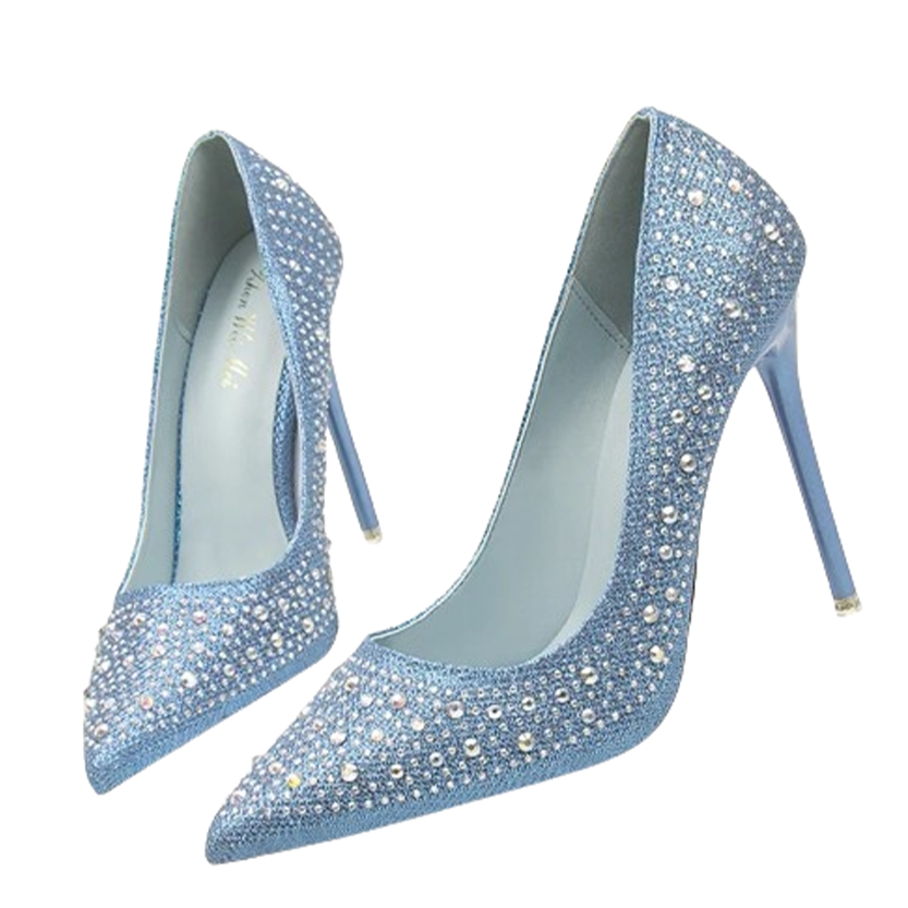 Funki Findz | Shoes | Women's Rhinestone Sparkly Prom Shoes