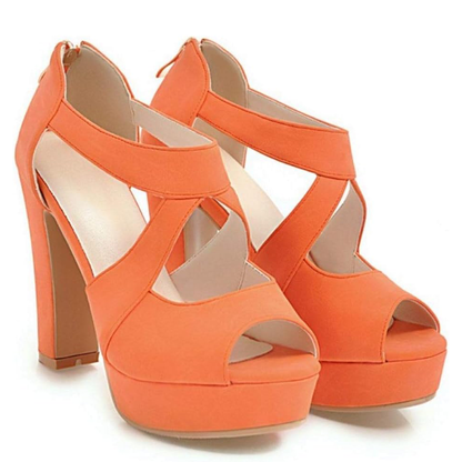 Funki Findz | Shoes | Women's Block Heel High Platform Sandal