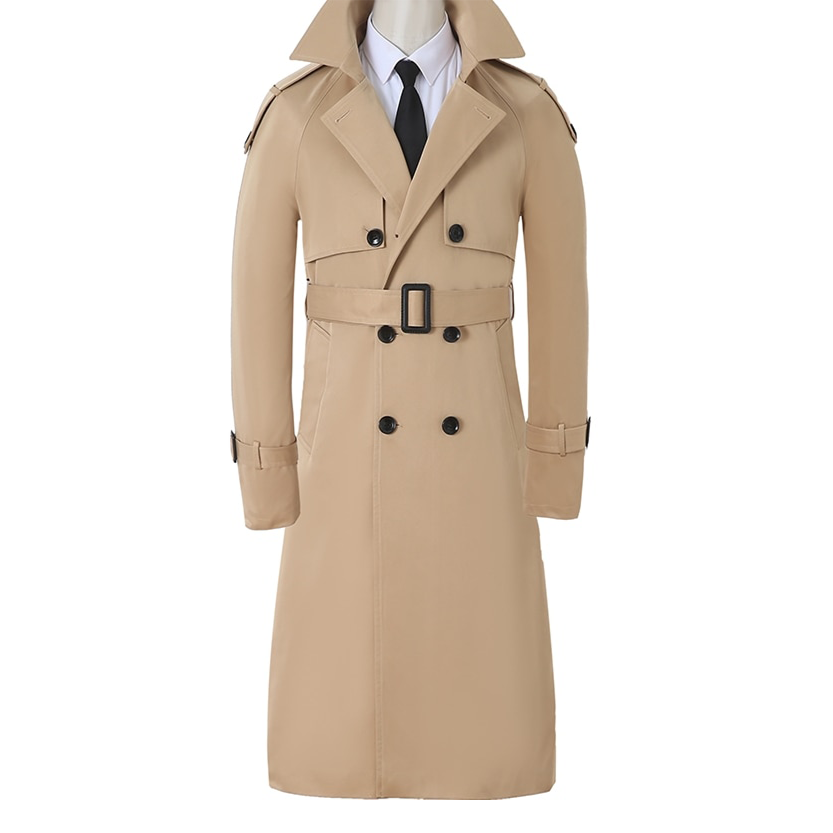 Funki Findz | Jackets | Men's Long Windbreaker Trench Coat