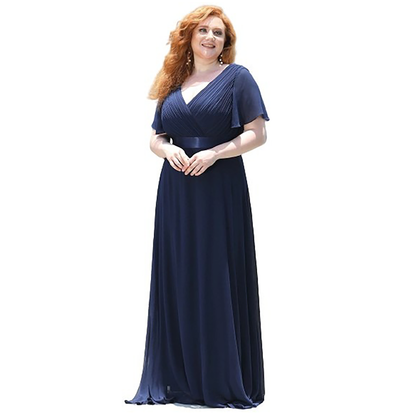 Funki Findz | Dresses | Women's Elegant Chiffon Evening Dress