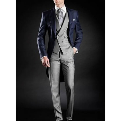 Funki Findz | Suits | Men's 3 Pcs Tailored Wedding Morning Suit