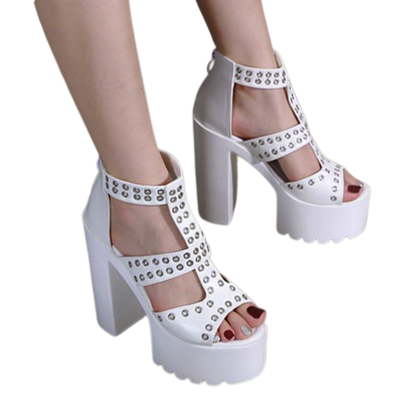 Funki Findz | Shoes | Women's Gothic Summer Platform Sandals