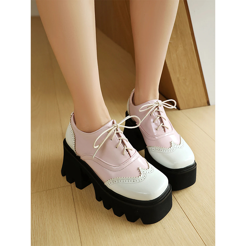 Funki Findz | Shoes | Women's British Walker Chunky Platforms