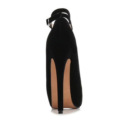 Funki Findz | Shoes | Women's Super High Cross Strap Platforms
