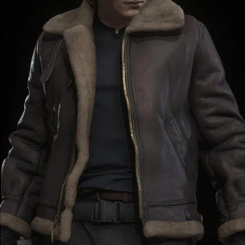 Funki Findz | Jackets | Men's Faux Leather Fleece Winter Jacket