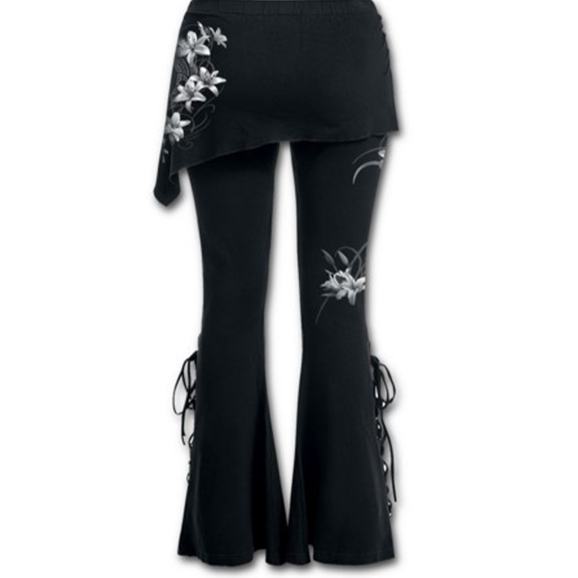 Funki Findz | Pants | Women's Gothic Lace Up Bandage Leggins