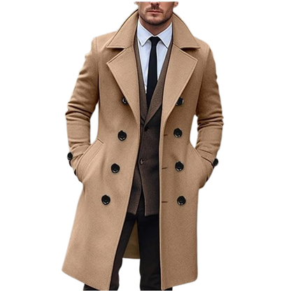 Funki Findz | Jackets | Men's Large Button Business Overcoat