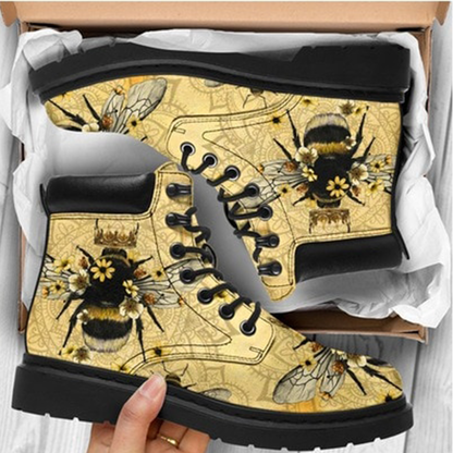 Funki Findz | Boots | Women's British Style Lace up Ankle Boots