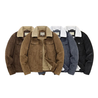 Funki Findz | Jackets | Men's Padded Corduroy Fleece Jacket