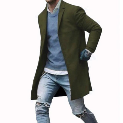 Funki Findz | Jackets | Men's Slim Fit Mid-Length Casual Jacket