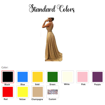 Funki Findz | Dresses | Women's Long Sparkly Prom Ball Dress