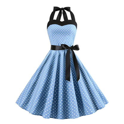 Funki Findz | Dresses | Women's Rockabilly Swing Halter Dress