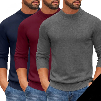 Funki Findz | Sweaters | Men's Slim Fit Round-neck Casual Pullover