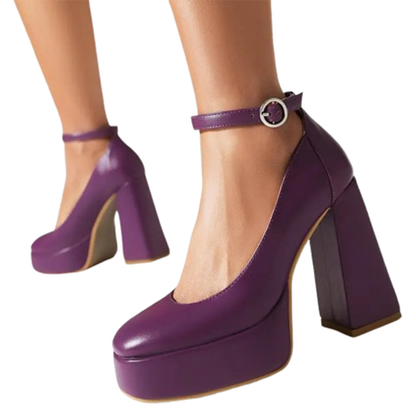 Funki Findz | Shoes | Women's High Formal Mary Jane Platforms