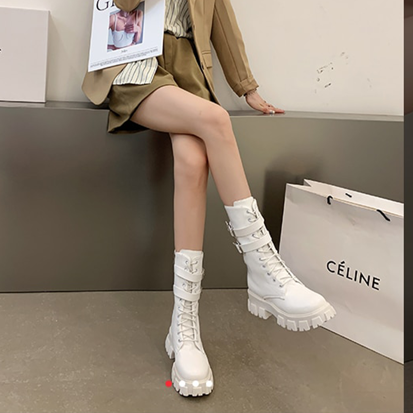 Funki Findz | Boots | Women's Chunky Motorcycle Punk Boots