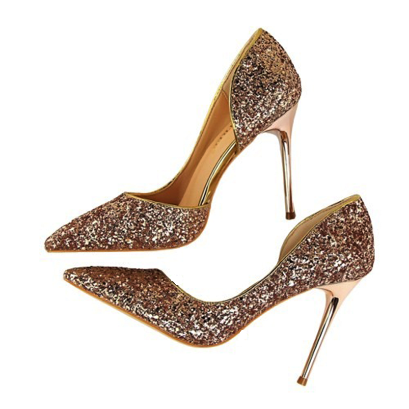 Funki Findz | Shoes | Women's Elegant Glitter Wedding Shoes