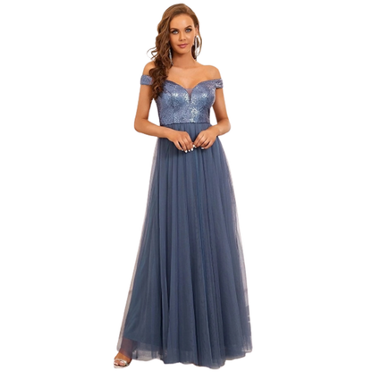 Funki Findz | Dresses | Women's Elegant Long Evening Dress