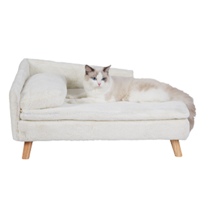 Funki Findz | Pet Beds | Luxury Dog Cat Raised Chaise Lounge