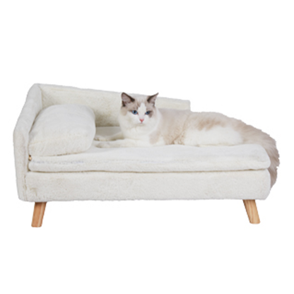 Funki Findz | Pet Beds | Luxury Dog Cat Raised Chaise Lounge