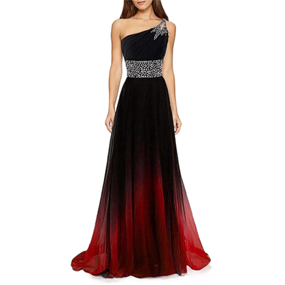 Funki Findz | Dresses | Women's Long Chiffon Evening Dress