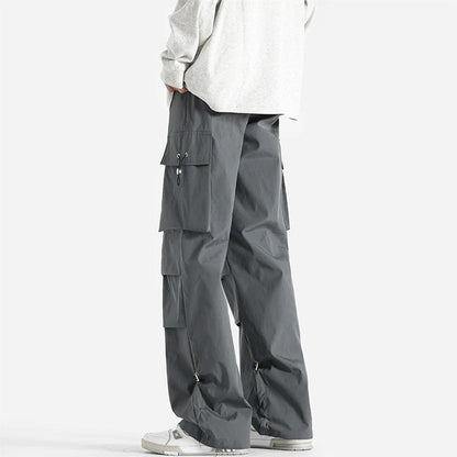Funki Findz | Pants | Men's Casual Cargo Pants Long Loose Fit