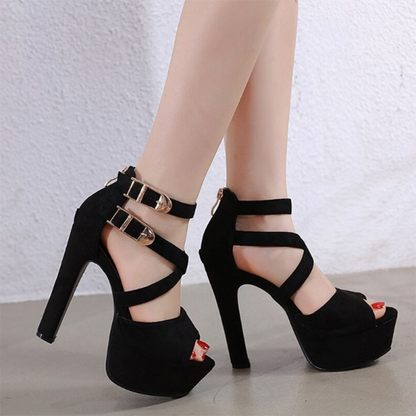 Funki Findz | Shoes | Women's Strappy High Platform Sandals